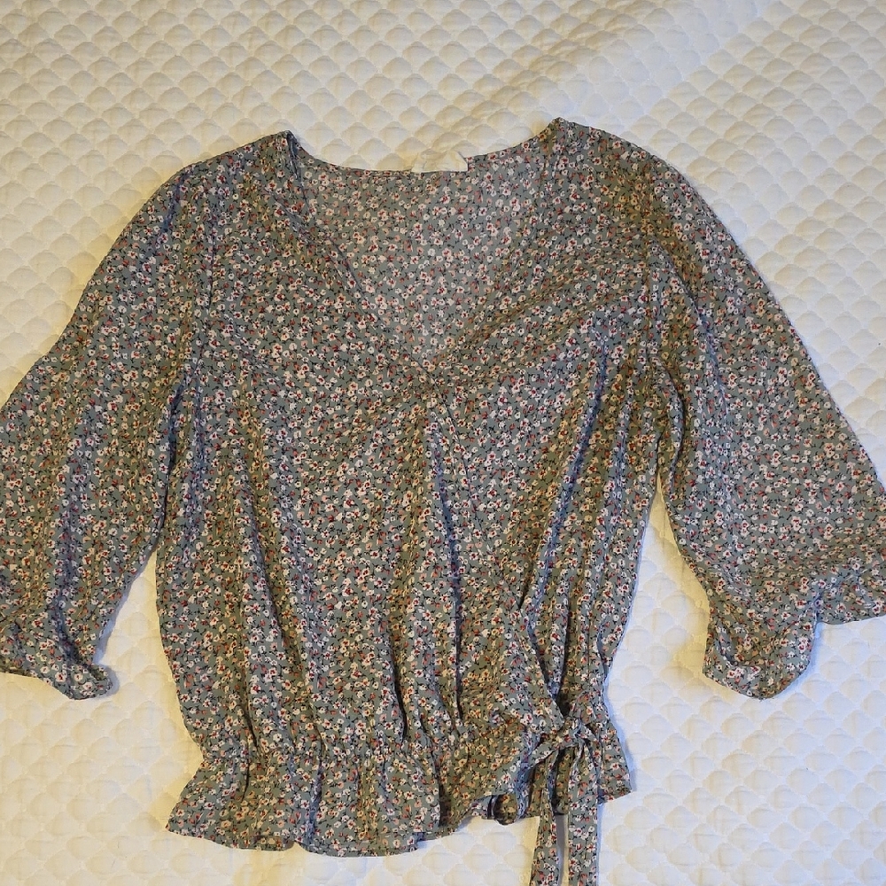 Sienna Sky Multicolor Floral Blouse